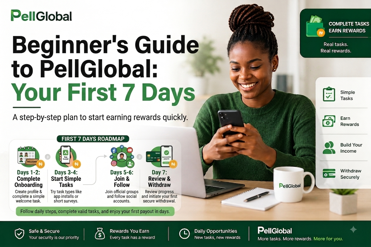 Beginner's Guide to PellGlobal: Your First 7 Days